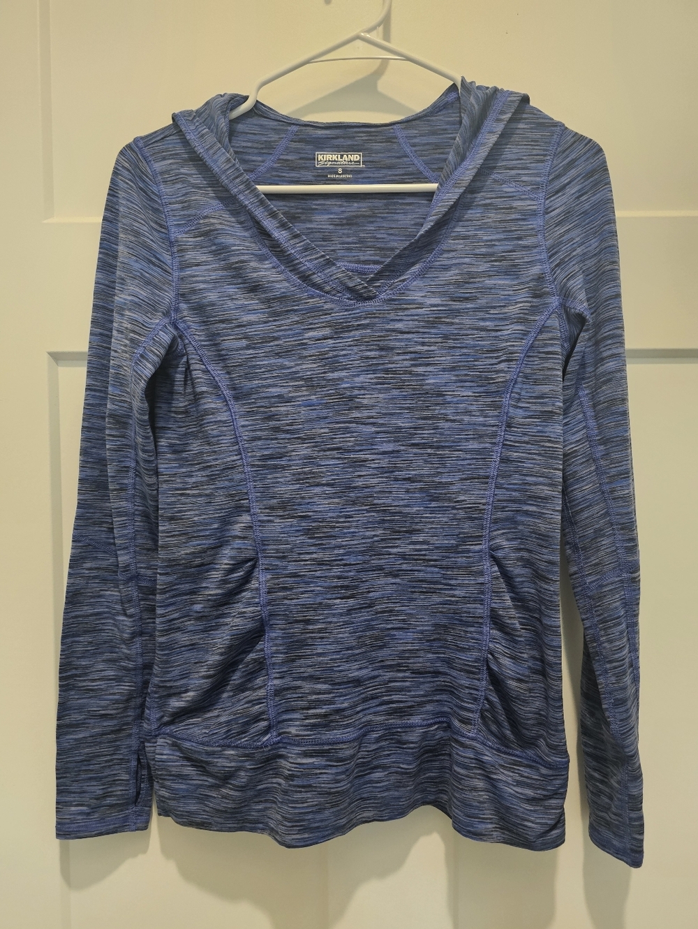 Kirkland Womans Pullover Hoodie Nylon/Spandex Athletic Size Small